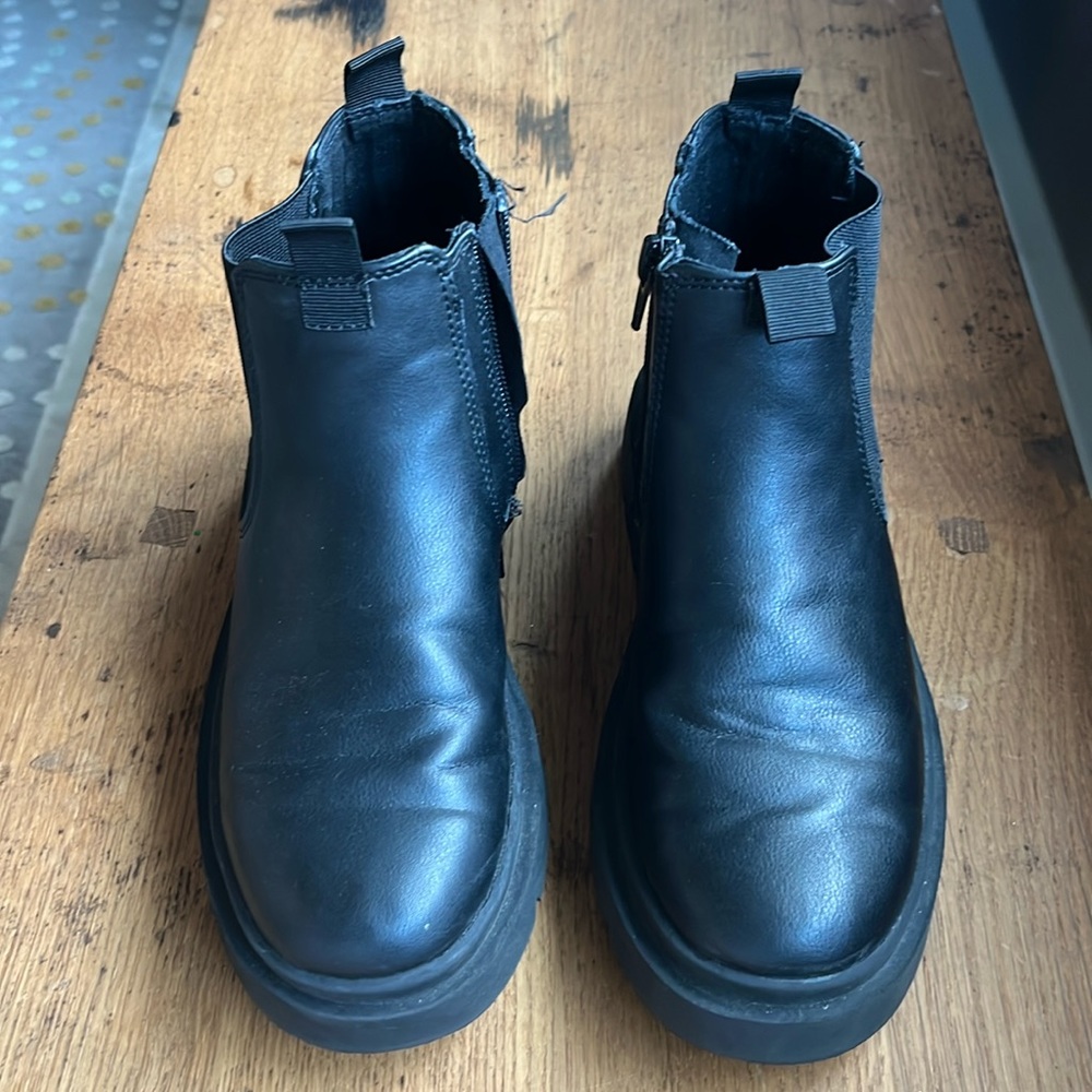 Zara | Pull On Black Boots